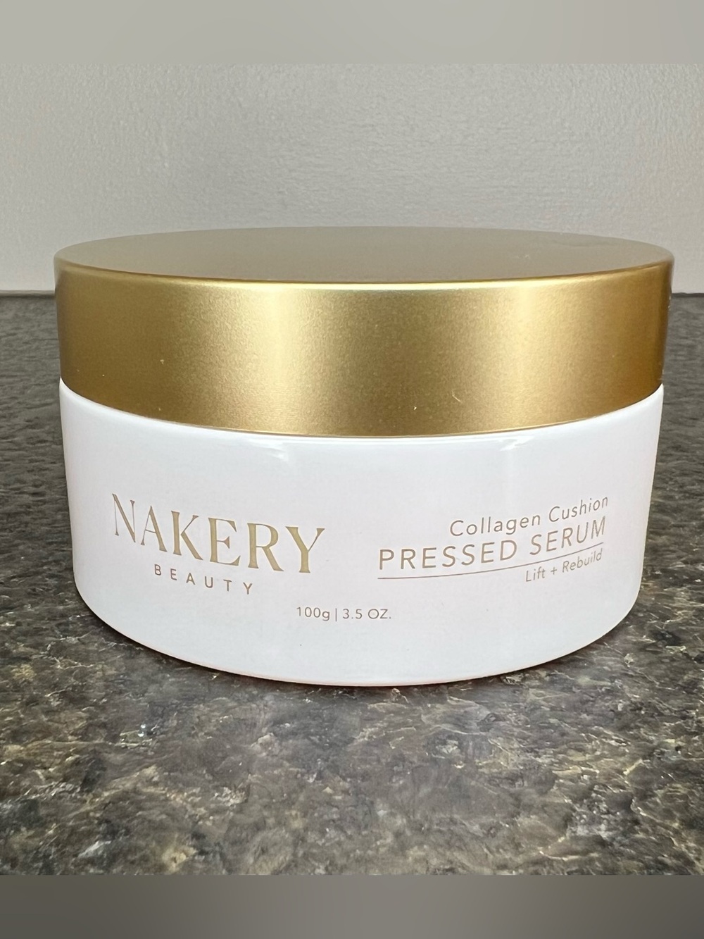 Nakery Collagen Cushion Pressed Serum Lift + Rebuild 3.5 Fl Oz - NEW W/O BOX